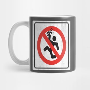 Run scissors run Mug